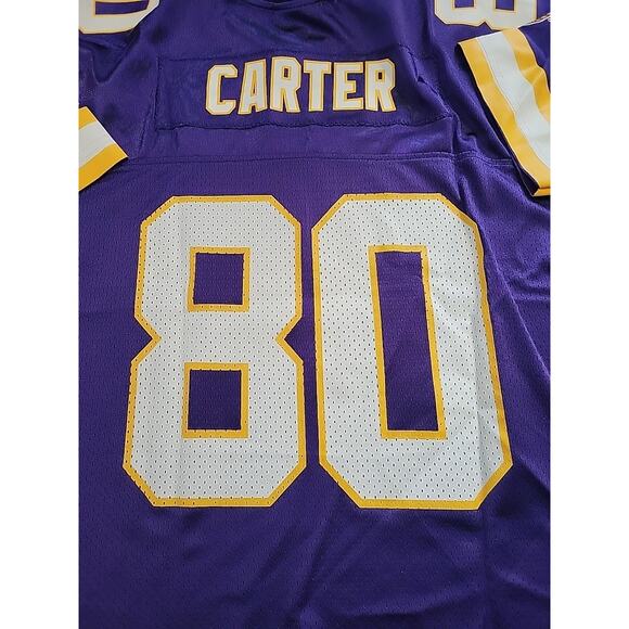 Adidas Chris Carter Minnesota Vikings NFL Football Jersey Youth Large 14-16 - Picture 9 of 9